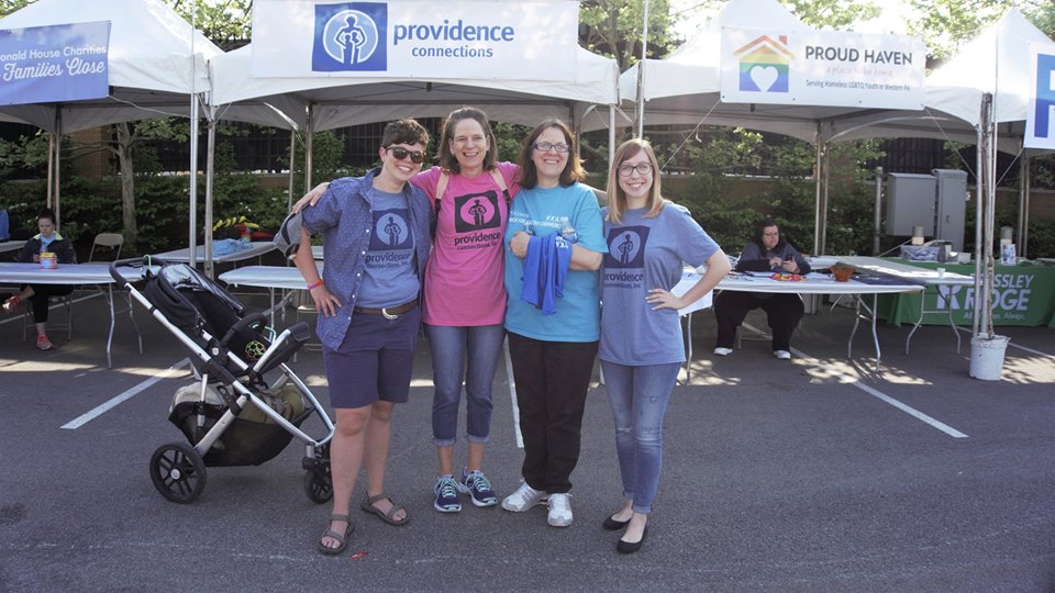 Providence Connections Childcare Staff: Ms. Shea, Ms. Mary, Ms. Kelly, and Ms. Rebecca