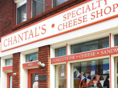 Photo credit: Chantal's Cheese Shop