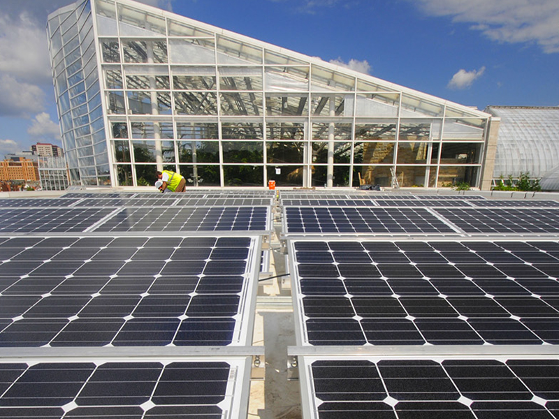 Installing solar panels