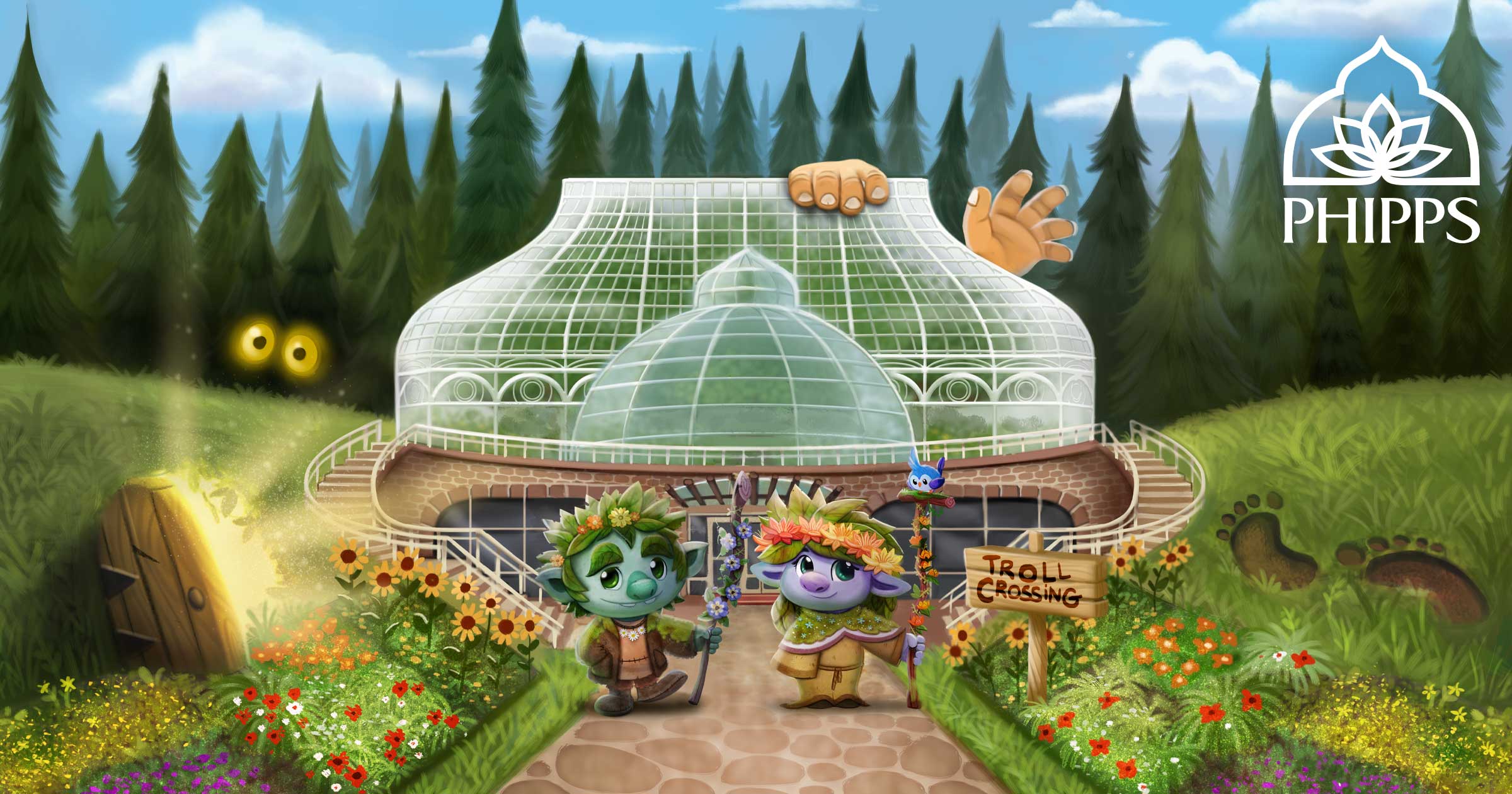 Summer Flower Show: Hidden Life of Trolls