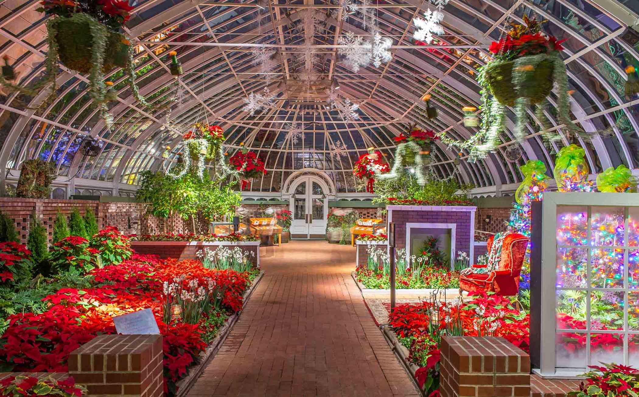 Winter Flower Show and Light Garden 2014 Winter Wonderland Phipps Conservatory and Botanical