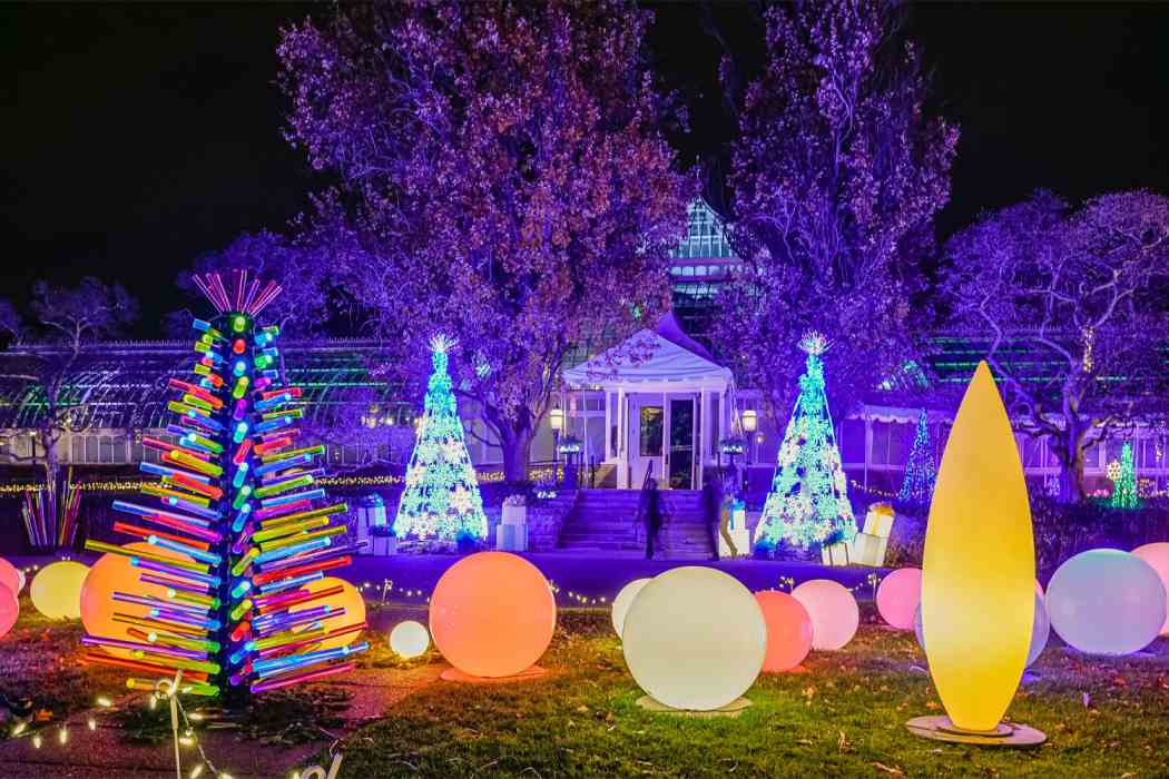 Winter Flower Show and Light Garden 2021: Holiday Magic! Sparkle and Shine