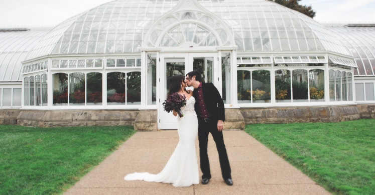 Weddings Under Glass: Nina and Freddie Weddings Under Glass: Nina and Freddie