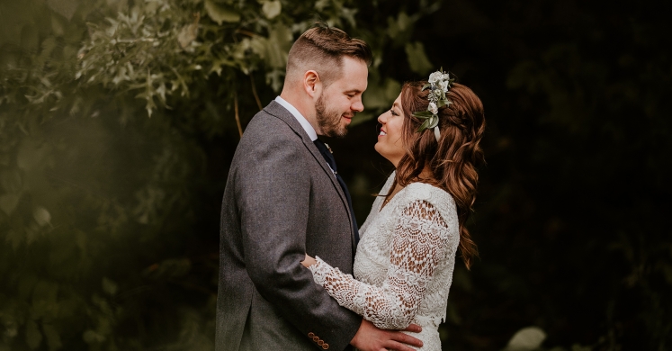 Weddings Under Glass: Christina and Michael Weddings Under Glass: Christina and Michael