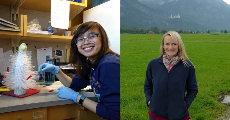 Meet a Scientist: Song-My Hoang and Melissa Secor Meet a Scientist: Song-My Hoang and Melissa Secor
