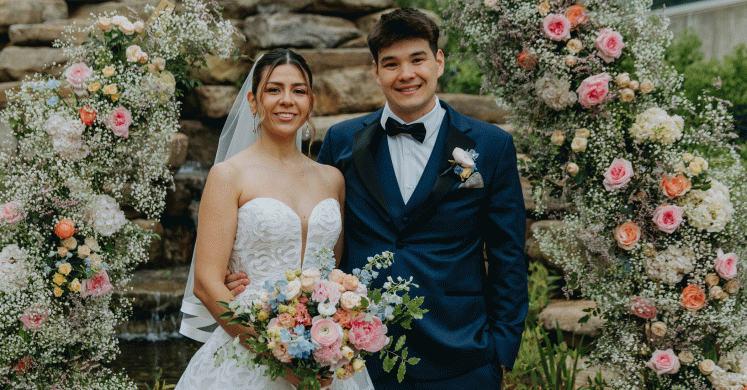 Weddings Under Glass: Johanna and Chapin