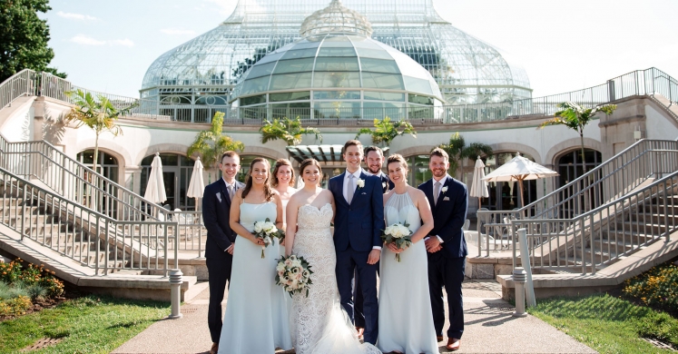 Weddings Under Glass: Rebecca and Eric Weddings Under Glass: Rebecca and Eric