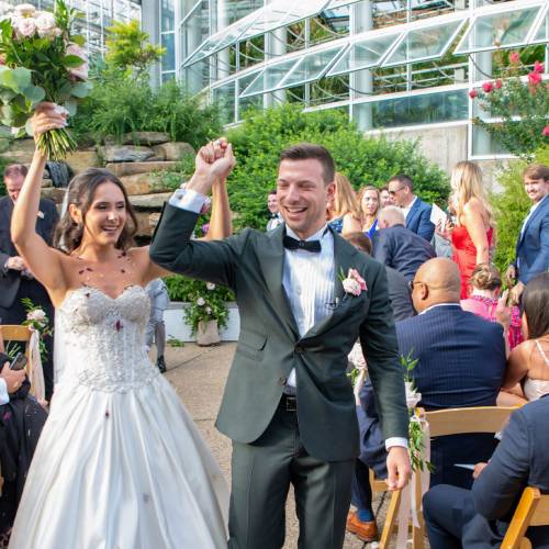 Weddings Under Glass: Silvia and Mark