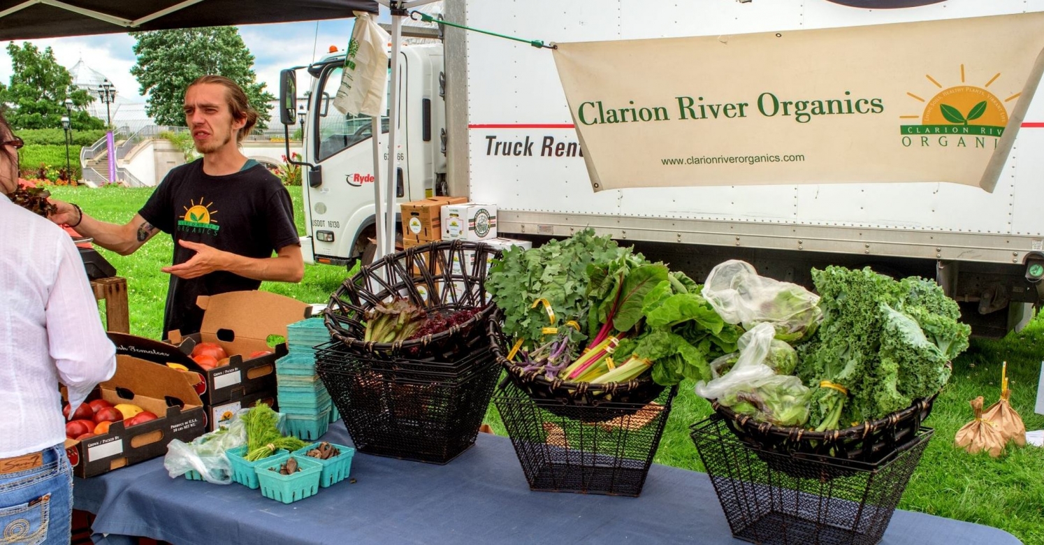 Featured Farmer Clarion River Organics Phipps Conservatory and
