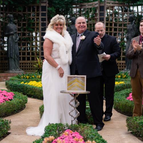 Weddings Under Glass: Cindy and Marty