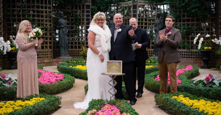 Weddings Under Glass: Cindy and Marty