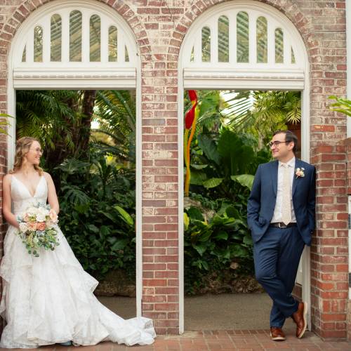 Weddings Under Glass: Janelle and Andy
