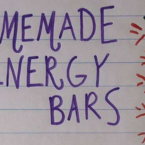 Homemade Energy Bars