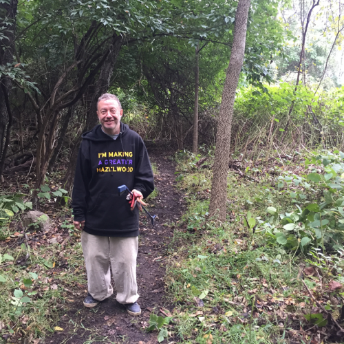 Clearing the Greenway Trail