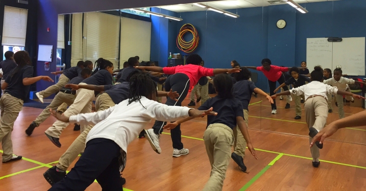 Health in Motion: Time to Healthy Snack UP with Urban Pathways K-5 College Charter School