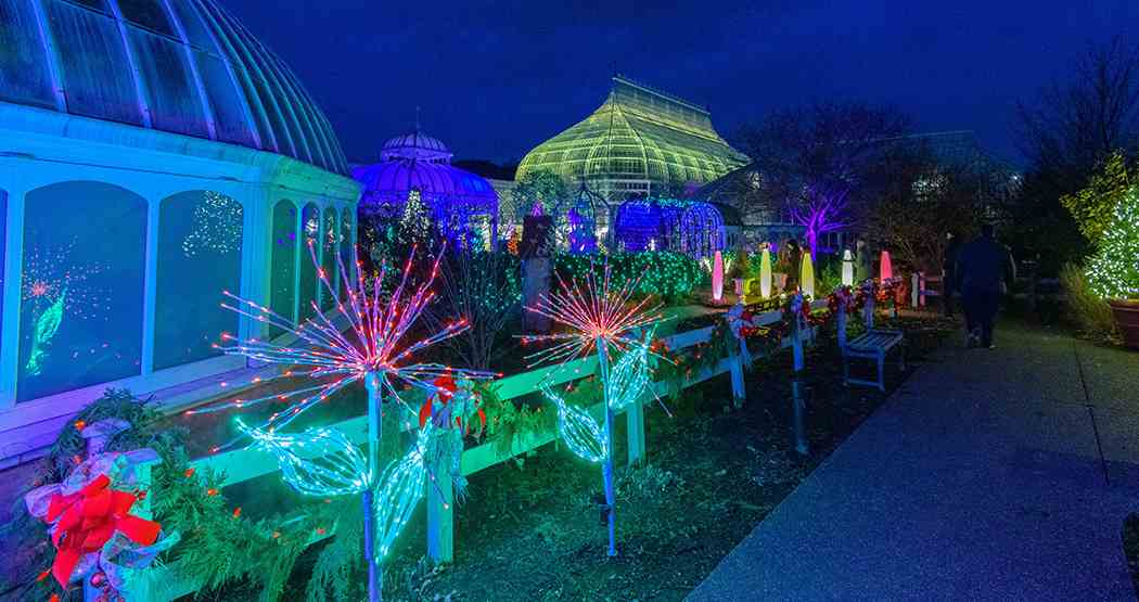 Winter Flower Show and Light Garden 2018: Holiday Magic! Let It Glow