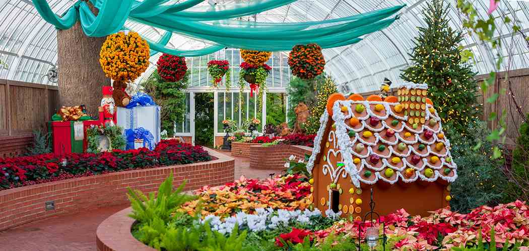 Winter Flower Show and Light Garden 2018: Holiday Magic! Let It Glow