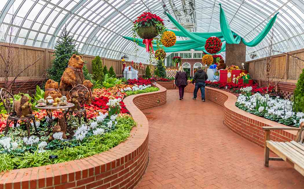 Winter Flower Show and Light Garden 2018: Holiday Magic! Let It Glow