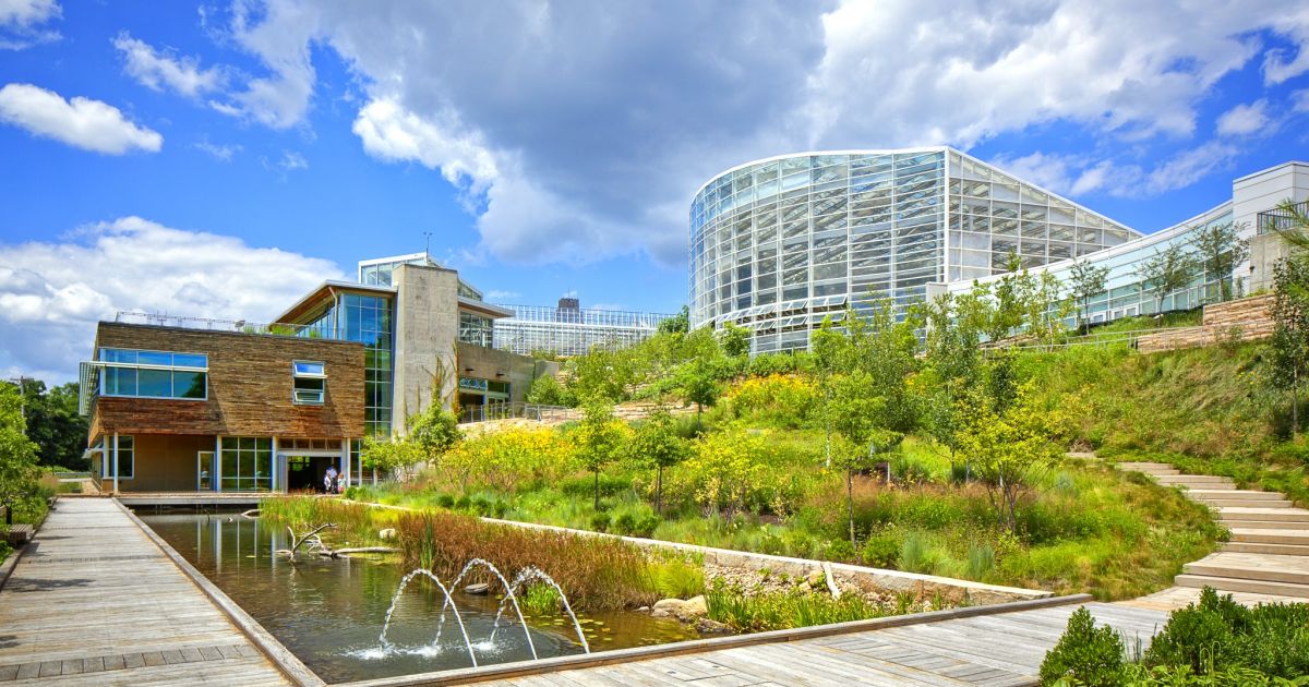 Center For Sustainable Landscapes One Of The Greenest Buildings Center For Sustainable Landscapes One Of The Greenest Buildings Museums And Gardens In World Phipps Conservatory Botanical Pittsburgh